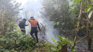 Pichari: Miembros de Defensa Civil expusieron su integridad para sofocar incendio
